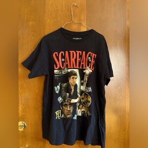 Scarface Men’s T-shirt Black Size Large